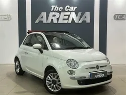 White Used 2014 Fiat 500 Lounge Cabriolet | £3,990 (Fair price)