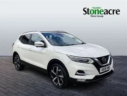 White Used 2019 Nissan Qashqai S SUV | £11,770 (Fair price)