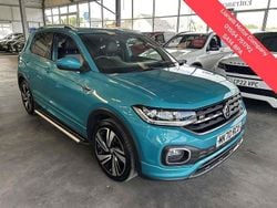 Blue Used 2020 VW T-Cross R-line SUV | £16,995 (Fair price)