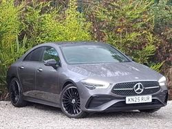 Grey Used 2025 Mercedes CLA220 AMG Line Premium Plus Sedan | £33,998 (Fair price)