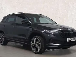 Black Used 2024 Skoda Karoq SportLine SUV | £27,911 (Fair price)