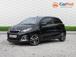 Black Used 2016 Peugeot 108 Allure Hatchback | £4,990 (Fair price)