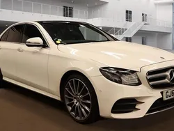 White Used 2018 Mercedes E220 AMG Line Premium Plus Sedan | £20,699 (Expensive)
