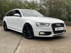 Pearl white metallic Used 2016 Audi A4 S-Line Estate | £14,995 (Fair price)