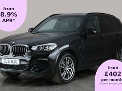 Black Used 2021 BMW X3 M Sport SUV | £27,048 (Super price)