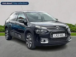 Black Used 2021 Citroën C4 Cactus Flair Hatchback | £10,256 (Fair price)