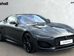 Premium paint storm grey Used 2023 Jaguar F-Type Supercharged Coupe | £53,722 (A bit pricey)