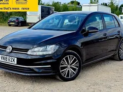 Black Used 2018 VW Golf VII SE Hatchback | £9,988 (Fair price)