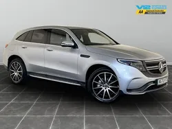 Silver Used 2020 Mercedes EQC400 AMG line SUV | £22,995 (Super price)