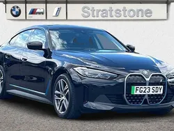 Black Used 2023 BMW i4 Sport Line Sedan | £32,950 (Fair price)