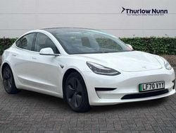 White Used 2020 Tesla Model 3 Standard Range Sedan | £15,118 (Fair price)