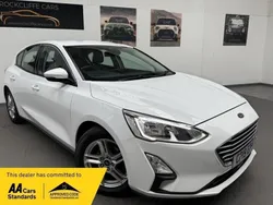 White Used 2019 Ford Focus Zetec Hatchback | £8,490 (Fair price)