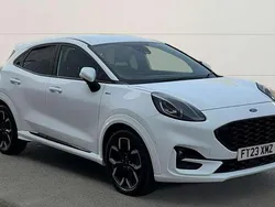 White Used 2023 Ford Puma ST-Line X SUV | £20,093 (Fair price)