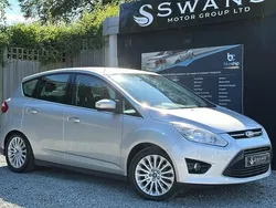 Silver Used 2013 Ford C-MAX Titanium MPV | £4,495 (Fair price)