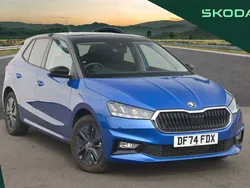 Race blue metallic black magic pearl effect Used 2024 Skoda Fabia Colour Edition Hatchback | £17,995 (Expensive)