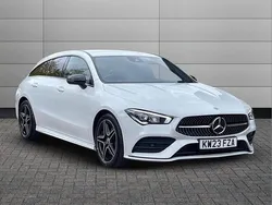 White Used 2023 Mercedes CLA200 Executive Estate | £25,490 (Good price)