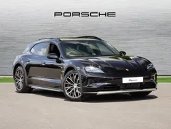 Jet black metallic New 2024 Porsche Taycan Cross Turismo Sedan | £79,890 (Super price)