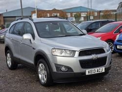 Silver Used 2013 Chevrolet Captiva LT SUV | £1,995 (Fair price)