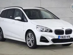 White Used 2020 BMW 218 Gran Tourer M Sport MPV | £19,490 (Fair price)