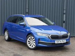 Blue Used 2024 Skoda Octavia SE L Estate | £25,998