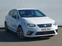 White New 2025 Seat Ibiza XCELLENCE Hatchback | £18,998 (Good price)
