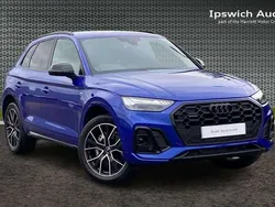 Blue Used 2024 Audi Q5 Black Edition SUV | £43,736 (A bit pricey)
