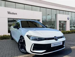 White New 2025 VW Passat R-line Estate | £38,691 (Fair price)