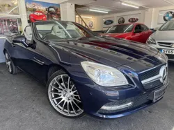 Blue Used 2012 Mercedes SLK200 Cabriolet | £6,995 (Fair price)