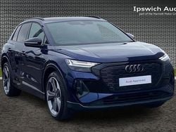 Blue Used 2024 Audi Q4 e-tron Black Edition SUV | £35,999 (Good price)