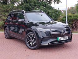Black Used 2022 Mercedes EQB350 AMG Line Premium SUV | £28,998 (Fair price)