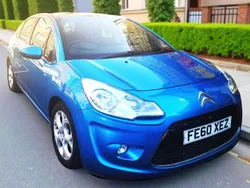 Blue Used 2010 Citroën C3 Exclusive Hatchback | £2,590 (Fair price)