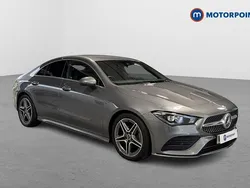 Grey Used 2022 Mercedes CLA180 AMG line Sedan | £23,299 (Fair price)