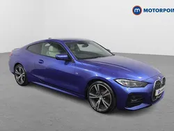 Blue Used 2022 BMW 420 M Sport Coupe | £28,149 (Good price)
