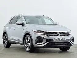 Silver Used 2023 VW T-Roc R-line SUV | £25,498 (Fair price)