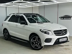 White Used 2018 Mercedes GLE350 AMG line SUV | £20,984 (A bit pricey)