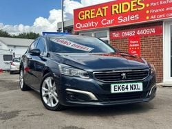 Blue Used 2015 Peugeot 508 Allure Sedan | £4,995 (A bit pricey)