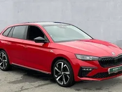 Exclusive paint velvet red Used 2025 Skoda Scala Monte Carlo Hatchback | £22,980 (Expensive)