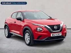 Red Used 2022 Nissan Juke Visia SUV | £12,599 (Good price)