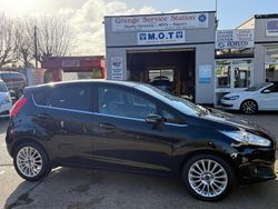 Black Used 2014 Ford Fiesta Titanium Hatchback | £4,990 (A bit pricey)