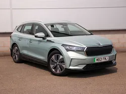 Silver Used 2021 Skoda Enyaq iV Loft SUV | £19,990 (Good price)