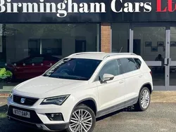 White Used 2017 Seat Ateca XCELLENCE SUV | £8,450 (Fair price)