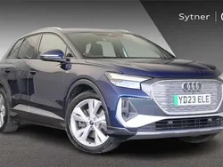 Blue Used 2023 Audi Q4 e-tron S-Line SUV | £35,000 (Fair price)