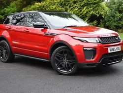 Red Used 2015 Land Rover Range Rover evoque HSE Dynamic SUV | £14,000 (Fair price)