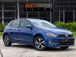Blue Used 2018 VW Polo SE Hatchback | £10,000 (Fair price)