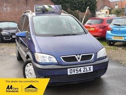 Blue Used 2004 Vauxhall Zafira MPV | £1,185 (Good price)