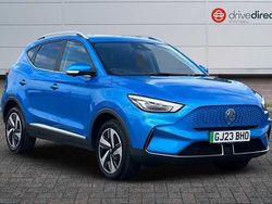 Metallic pimlico blue Used 2023 MG ZS Trophy Sedan | £16,350 (Fair price)