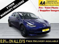 Blue Used 2020 Tesla Model 3 Long Range AWD Sedan | £16,695 (Fair price)