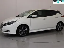 White Used 2019 Nissan Leaf N-Connecta Hatchback | £8,875 (Fair price)