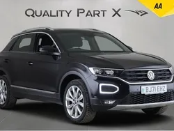 Black Used 2021 VW T-Roc SEL SUV | £17,150 (Fair price)