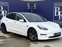 White Used 2023 Tesla Model 3 Long Range RWD Sedan | £25,499 (A bit pricey)